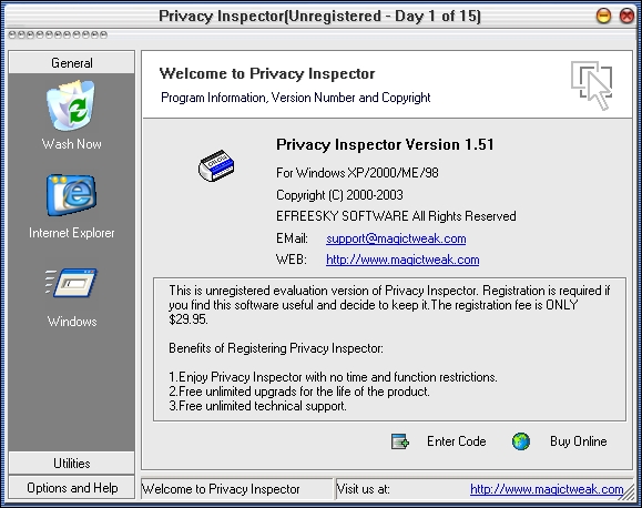 Privacy Inspector 1.51