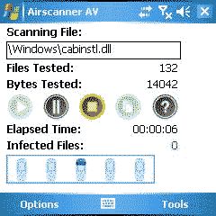 Airscanner AntiVirus for Windows Mobile 5/6 Pocket